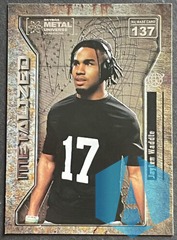 Jaylen Waddle Rookie 2021 Skybox Metal Universe Champions Metalized #137